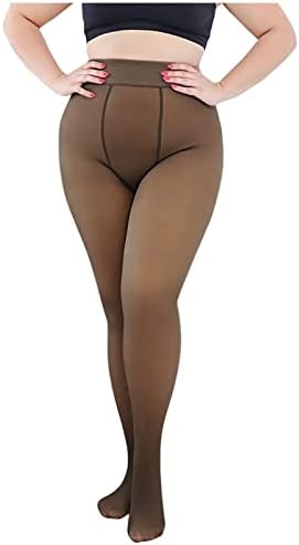 XXBR женски термички хеланки плус големина, есен зимска мода густа топла лажна проucиркачка хулахопска дното на панталоната