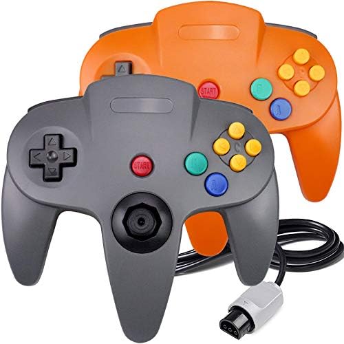 Кралот Паметни Жичен N64 Контролер, Надградба Џојстик Gamepad Контролер За Оригиналниот Nintendo 64 Конзола