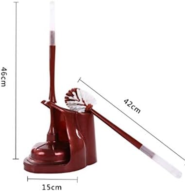 Клипот ЗА Тоалет ЗА ДОМАЌИНСТВО БИАОЈУ Со Четка,Клип 2-во-1 И Комбо За Четка За Тоалет Со Држач За Организација За Складирање Бања Длабоко Почисто