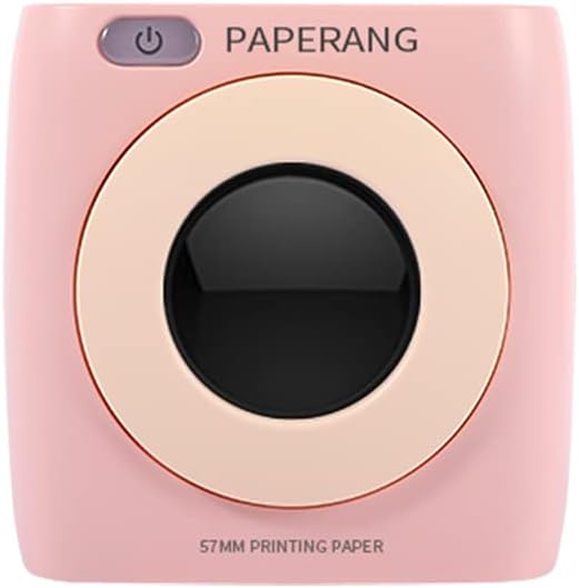 Paperang P2 304DPI Bluetooth Термички хартија Преносен мини печатач Термички налепница џеб печатач компатибилен со iOS/Android за упатство,