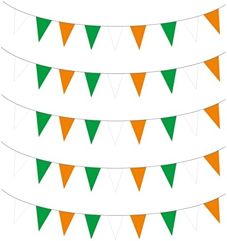 Пусиу Ден на Ден на ирското знаме на ирско знаме за декорација Декорација на забави за забави 6 милиони/236in Декорации за забава за девојчиња 12 -ти роденден