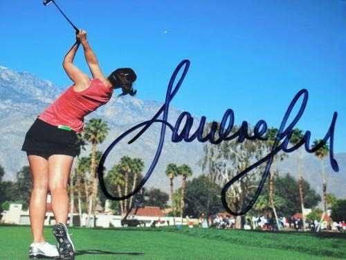 Сандра Гал автограмираше 8x10 фотографија во боја - LPGA! - Автограмирани фотографии за голф