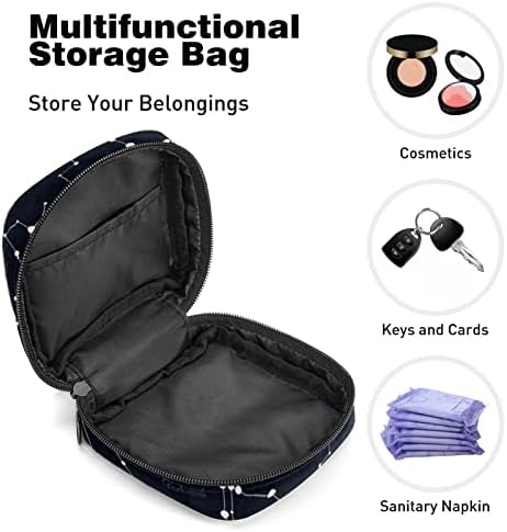 Период торба, санитарна торба за складирање на салфетка, преносна менструална подлога вреќи торбички женствена менструација прва период торба