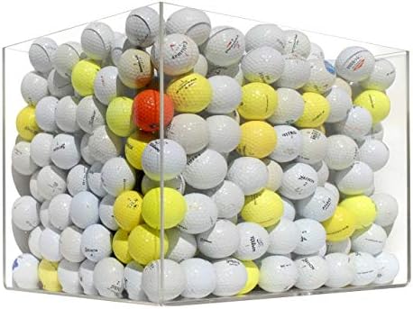 Избрани топки за голф за рециклирање, погодени од рециклирани топки за голф