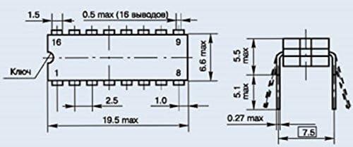 С.У.Р. & R Алатки KS1055HP1 Analoge L497 IC/Microchip СССР 6 компјутери