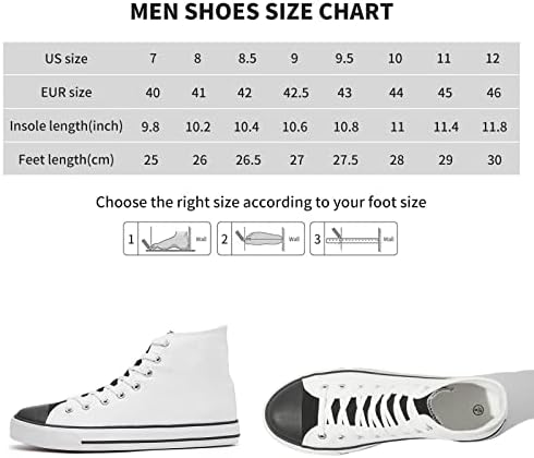 Високиот врвен платно на Yageyan Sneakers Mase Lace Up Walking Shoes Casual Classic
