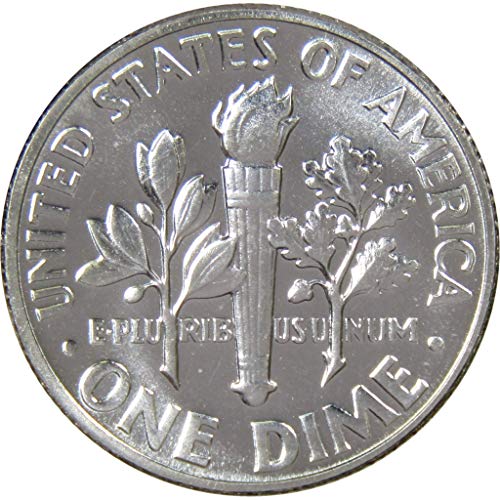 1955 Рузвелт Пара Избор Доказ 90% Сребрена 10С Сад Монета Колекционерски