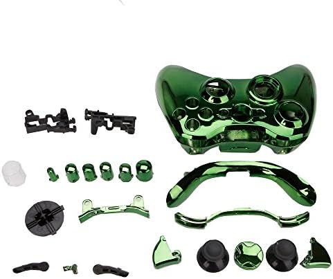 ОСТЕНТ Целосна Контролер Школка Случај Домување За Мајкрософт Xbox 360 Безжичен Контролер Боја Зелена