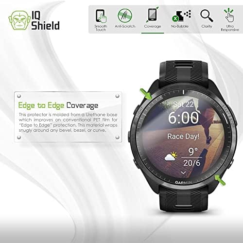 Iqshield Екран Заштитник Компатибилен Со Garmin Ferrunner® 965 Анти-Меур Јасен Филм