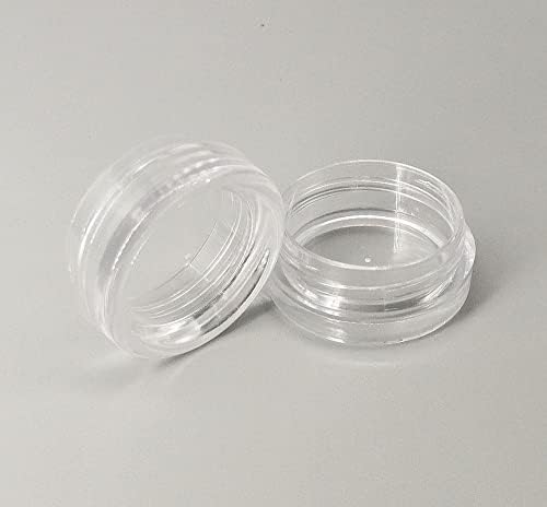150 парчиња празни 3G чиста рунда мала пластична козметичка тегла сад за садови за шминка за усни мелем примерок на големо на големо на големо