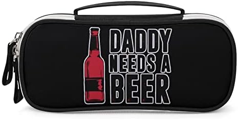 На тато му треба пиво преносна торбичка со молив со голем капацитет за козметичка торба за шминка за шминка