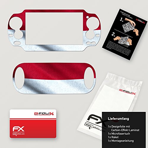 Sony PlayStation Vita Design Skin Flag of Monaco Decal налепница за PlayStation Vita