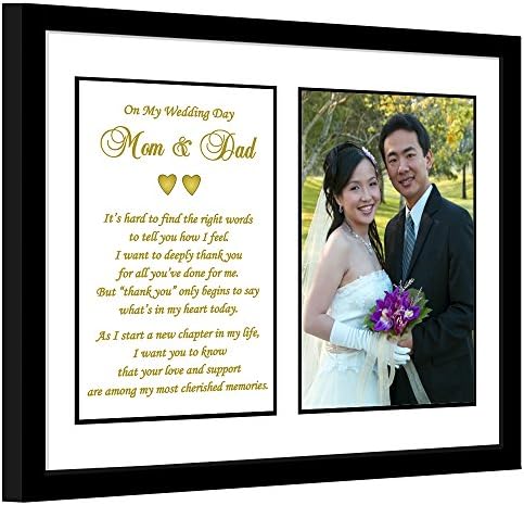 Поезиски подароци Родител Ви благодариме на свадбениот подарок од син, младоженец или ќерка, невеста, додадете фотографија од 4x6