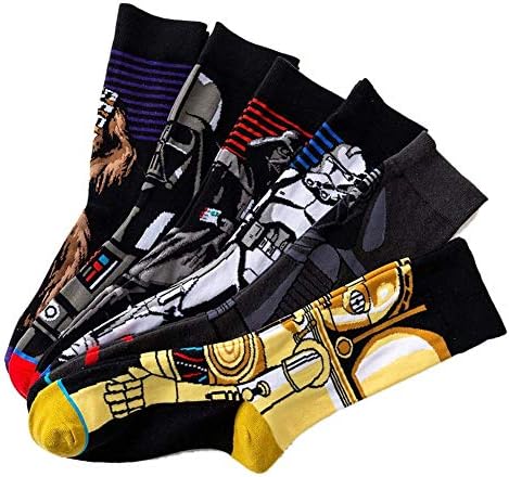 ОДГОВОРЕТЕ на машки 12 Пара Војна На Ѕвездите Спортски Памучни Чорапи Атлетски Секојдневни Чорапи На Екипажот