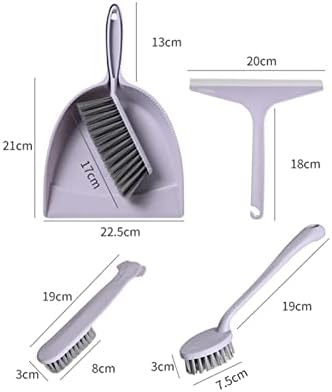 Цврста метла мини десктоп за четка за четка Мала метла Мулти-функција може да ви се закачи биро за прашина поставена метла и прашина поставена