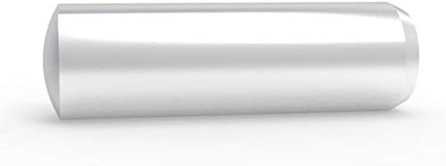 FifturedIsPlays® Стандарден пин на Dowel - Inch Imperial 5/8 x 2 1/2 обичен легура челик +0.0001 до +0.0003 инчи толеранција лесно подмачкана