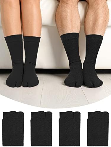 4 пара чорапи за флип флоп табини чорапи за пети чорапи за мажи жени жени