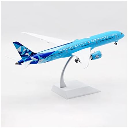 Модели на авиони 1: 200 за Etiha Airways B787-9 A6-BND Model W основни легури за собирање на авиони со приказ на графички дисплеј