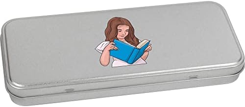Азиеда „Девојче чита“ метална канцеларија за канцелариски калај / кутија за складирање