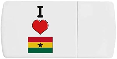 Азиеда „Ја сакам Гана“ кутија со таблети со таблети