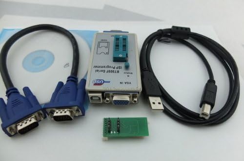 Gowe® mini LCD USB Програмер Rt809f Сериски ISP Програмер Алатки За Поправка На Компјутер 24-25-93 Серија Ic Rtd2120