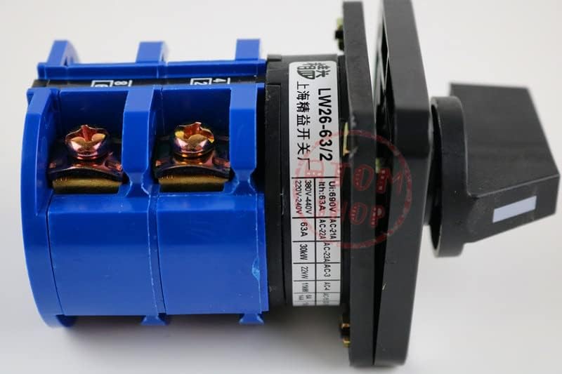 LW28-20 500V 20A Електричен 3/4 Позиција 12terminals Rotary Cam Shoffiver Switch -