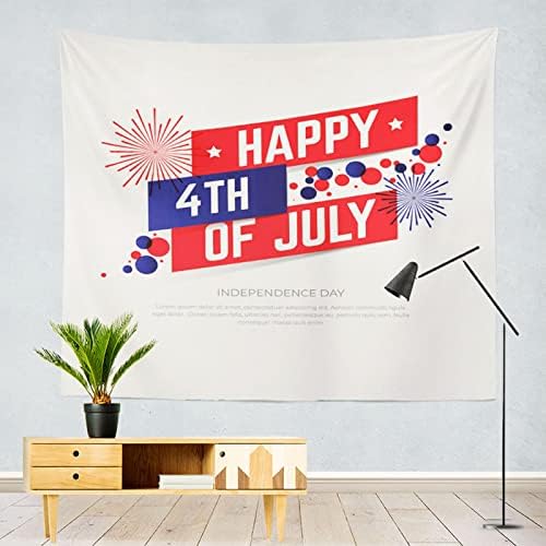 Американско знаме Патриотска фотографија позадина Платно крпа Денот на независност Денот на забави Декор маси и столчиња големо