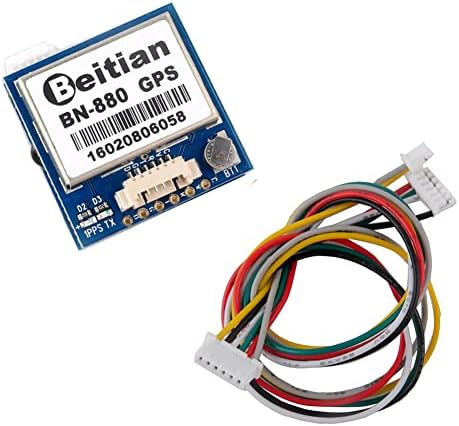 Geekstory BN-880 GPS Модул U8 Со Flash HMC5883L Компас + Gps Активна Антена Поддршка GPS Glonass Beidou Автомобил Навигација За