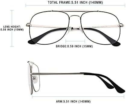 Очила за блокирање на сина светлина, компјутерски чаши гроздобер за жени/мажи, UV400, намалете го напрегањето на очите
