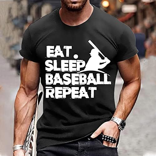 Мажи писмо печати пулвер врвови 2023 летна мода обична маица со кратки ракави на вратот гроздобер бејзбол маички