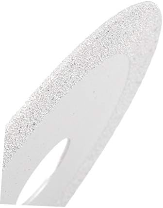 X-gree 100mm x 20 mm тркалезна мермер плочка дијамантска мелење на диск сребрен тон (100 mm x 20 mm redondo mármol mármol diamante pulido disco plata тоно