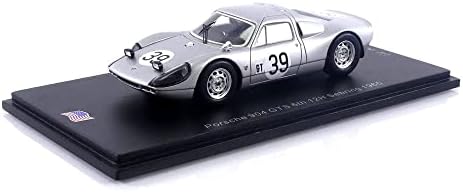 Модел на скала на Spark Model Компатибилен со Porsche 904 GTS N.39 6-ти 12 H Sebring 1965 J.Buzzetta-B.Pon 1:43 US264