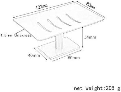 Luckxuan бар сапун сапун/сапун сапун сапун кутија кутија држач за држач за не'рѓосувачки челик сапун сапун сапун сапун сапун сапун сапун кутија сад сапун сапун/држач за