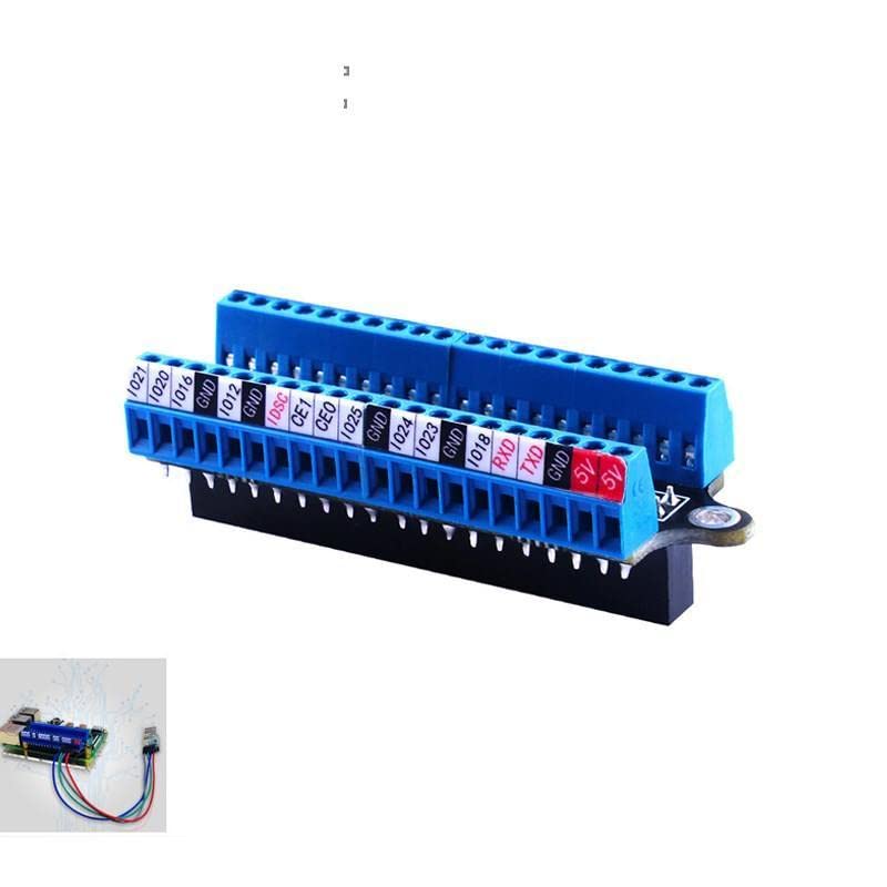 Компатибилен со Raspberry Pi 4B/ 3B+/ 3B/ 2B/ 1B+/ Zero/ Zero W Mini Terminal Shield