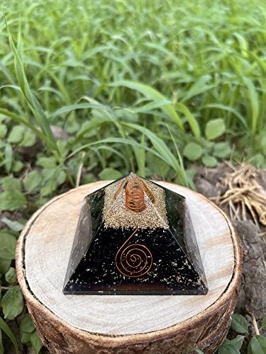 Anaya Agate Orgone Pyramid Orgonite Pyramid за заздравување на е-енергетска заштита/медитација оргонитна пирамида/кристална пирамида