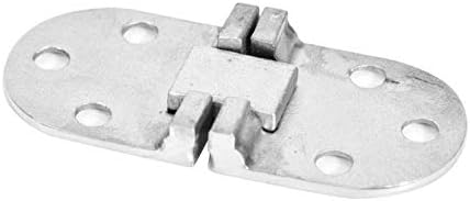 SXNBH Не'рѓосувачки челик само-заклучување на шарка за склоп на шарки за склопување на табелата за трпезарија Поддршка Поддршка Врска Врати шарки 66 Mmx 30mm