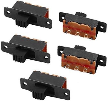 X-Dree 5 PCS 2 Позиција 3P SPDT Micro Miniature PCB Switch Switch Switch Switch (Interruttore A Levetta A Scatto Con Intrurttore A Scorimento PCB Miniaturizzato DA 5 POSIZIONI 3P SPDT