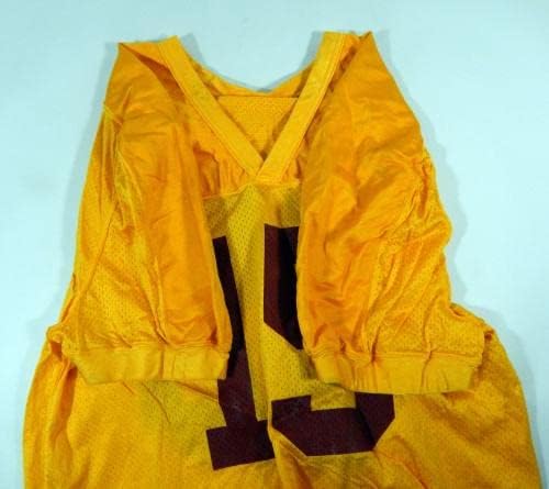 Вирџинија Техника Хокис 15 Игра користеше Jersey Yellow Practice Jersey XL DP44618 - користена игра во НБА