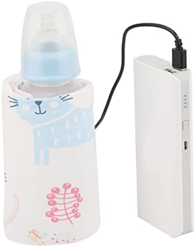 Торба За Затоплување шишиња, Грејач За Шишиња Потопло Млеко, Пренослива Кулер Торба СО USB Порта за Полнење За Нега На Бебиња