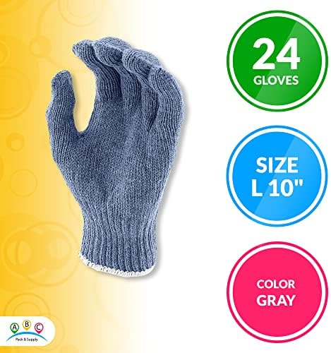 ABC String плетени ракавици, заживувачки полиестер-комори, ракавици, унисекс памучни нараквици со еластичен зглоб