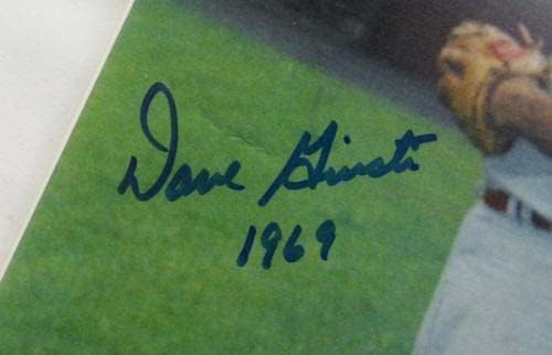 Дејв ustусти потпиша автоматски автограм 8x10 Фото I - Автограмирани фотографии од MLB
