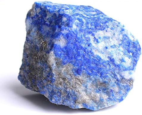 Shitou2231 1pc природен лапислазули груб минерален примерок лазурит карпест камен Неполиран неправилен облик на реикхеирање дома заздравување