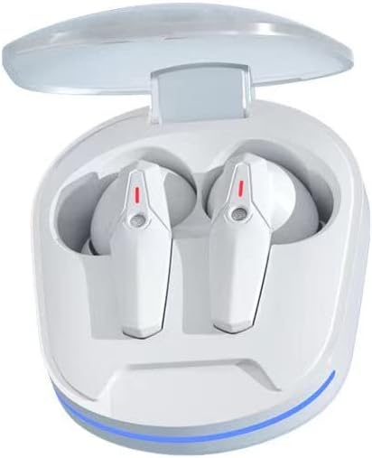 Двострана стерео-во-уво со безжични слушалки со слушалки за слушалки за слушалки за ниско латентност-црна боја/бела/розова