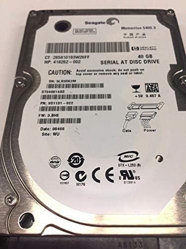 Seagate ST940814AS Momments 5400.3 SATA Тетратница Масовно/ОЕМ хард диск
