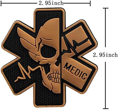 Медицински лепенка 3Д ПВЦ гума болничар Медицински ЕМС ЕМТ МЕД МЕДИРАЕ МОРАЛОТ ТАКТИЧКИ МОРАЛЕН МОРАЛЕН ВЕСНИК ЗА ВОВЕДНИЦИ