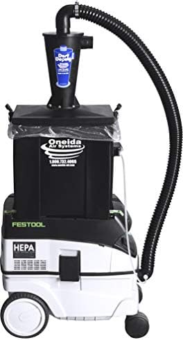Oneida Air Systems Ultimate Dust Sepute SD Cyclone Sepractor for Festool CT Vacuums - 9 галон Systainer комплет