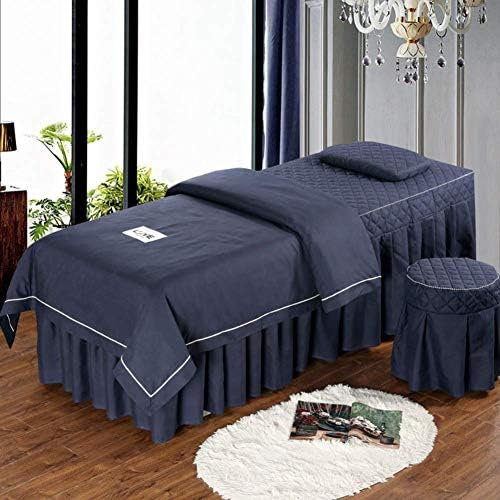 Zhuan Premium Massage Table Sheme поставува убавини за кревет за убавина 4 парчиња кревети за масажа за дишење на здолништа спа-постел