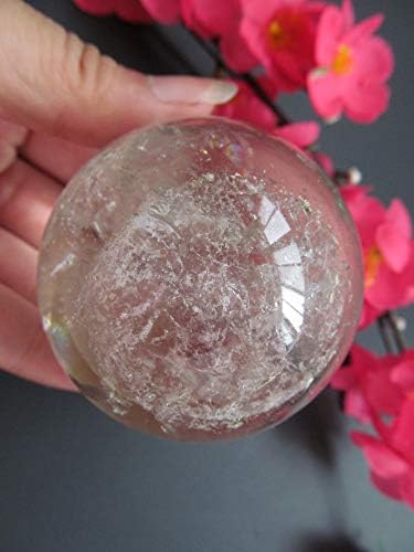 Замтац 59 мм природна ретка чиста кварц кристална топка топка фенг шуи топка Азија модна табела декорација Добра среќа балон