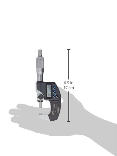 Mitutoyo 293-340-30Cal DigiMatic Micrometer, 1 No-SPC излез, SR44 батерија, пластична кутија и 293-345-30CAL DIGIMATIC MICROMER со калибрација,