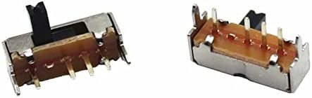 Gruni 100pcs SK13D07 TOGGLE SWITCH 4PIN 1P3T рачка Висока 4мм теренот 2.0мм десен агол Склопени прекинувачи SK13D07VG4